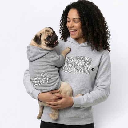 Ace - Cotton Dog Hoodie | Matching Pet Hoodie for Dog & Owner Set