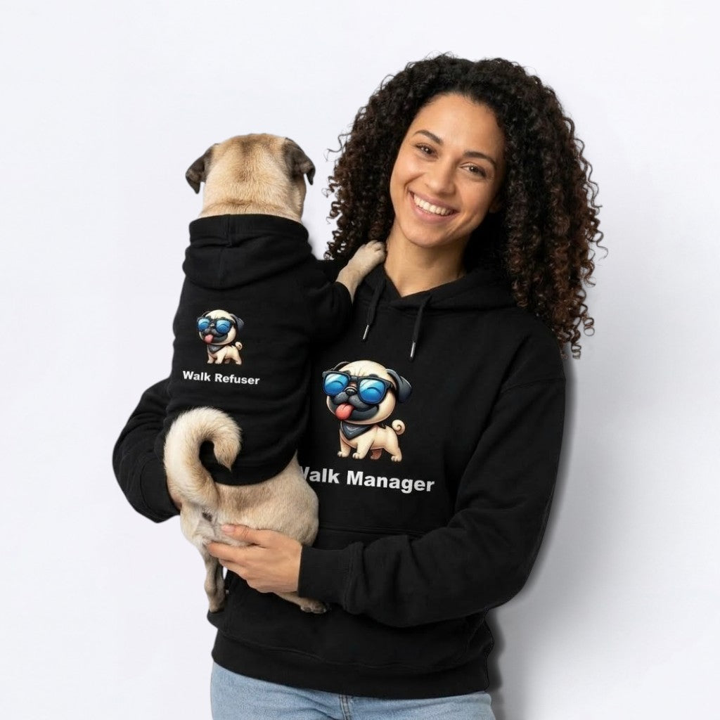 LOla - Cotton Dog Hoodie | Matching Pet Hoodie for Dog & Owner Set