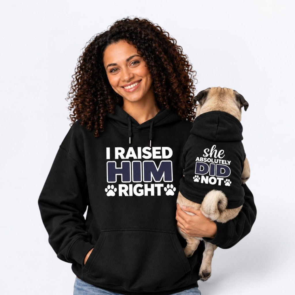 Odin- Unisex Owner Hoodie | Cotton Hoodie Matching Dog Set