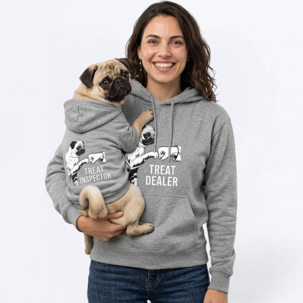 Bronx - Cotton Dog Hoodie | Matching Pet Hoodie for Dog & Owner Set