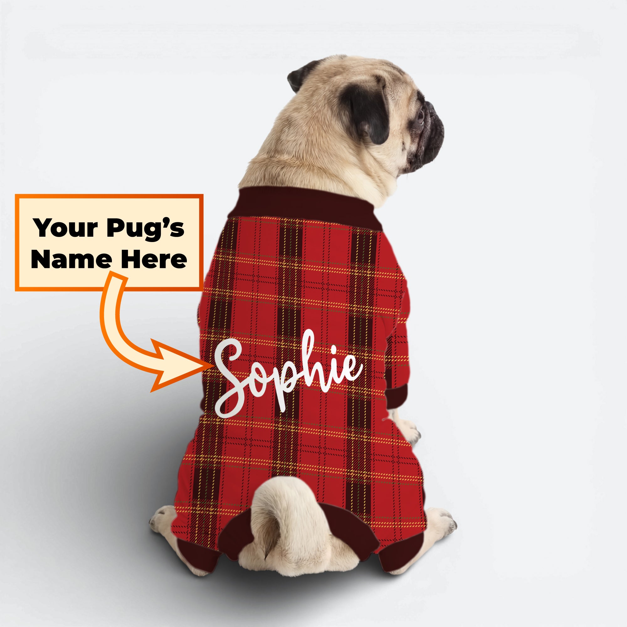 Petunia - Personalized Pug Pajamas