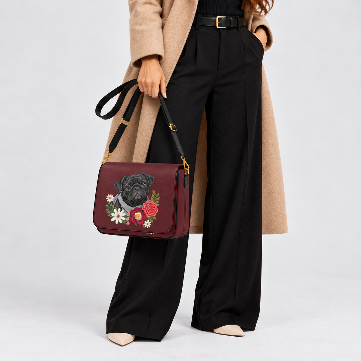 Zeus - Crossbody Bag for Pug Lovers