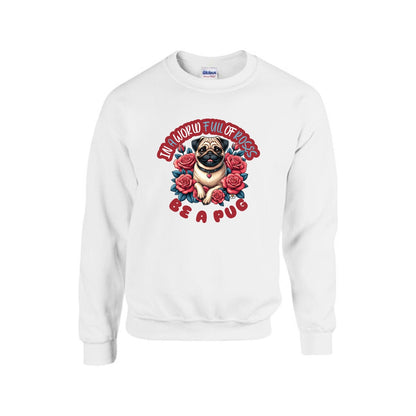 Duke - Unisex Cotton Sweater for Pug Lovers