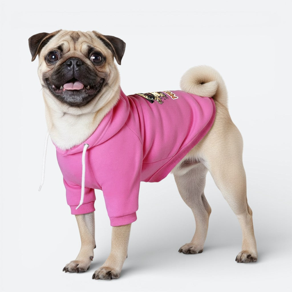 Eclipse - Pug Cotton Hoodie