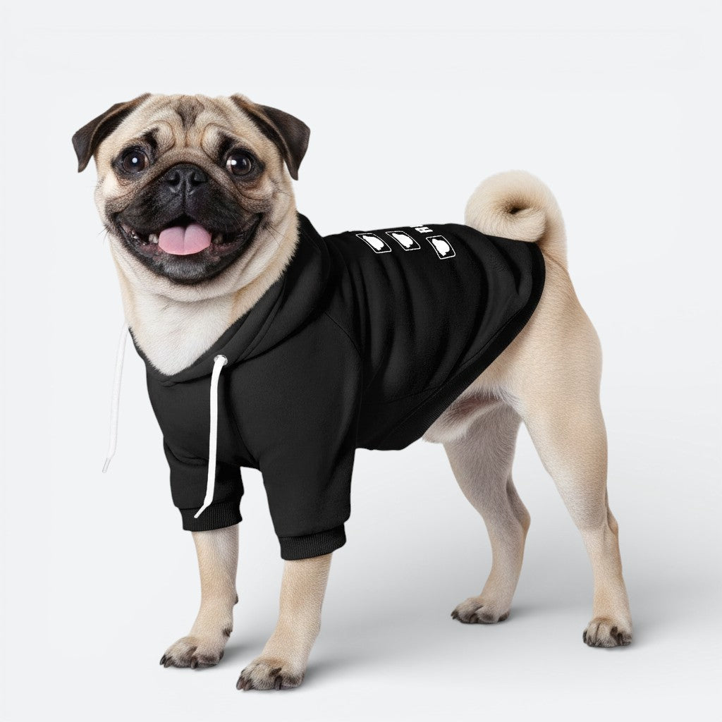Layla - Pug Cotton Hoodie