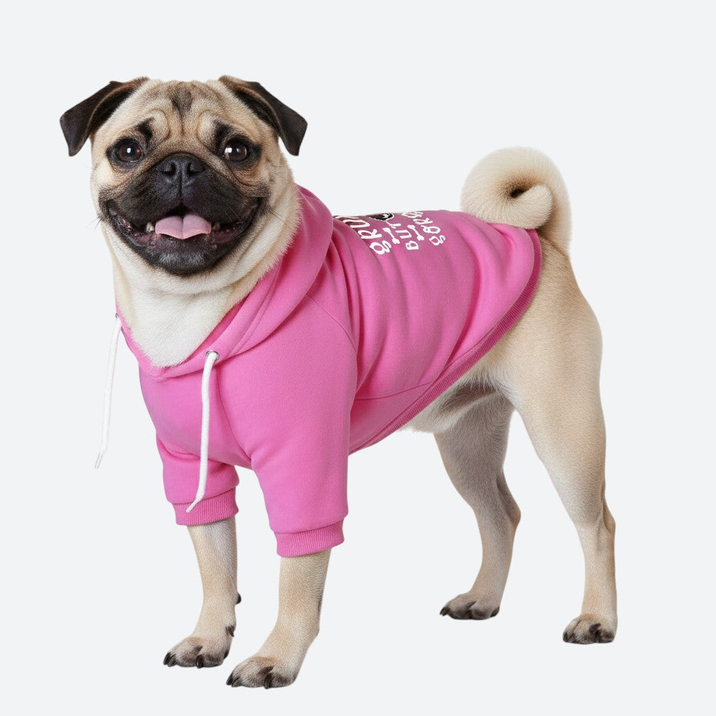 Eli - Pug Cotton Hoodie
