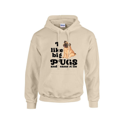 Milo  - Pug Lover Hoodie – Essential Unisex Cotton Sweatshirt