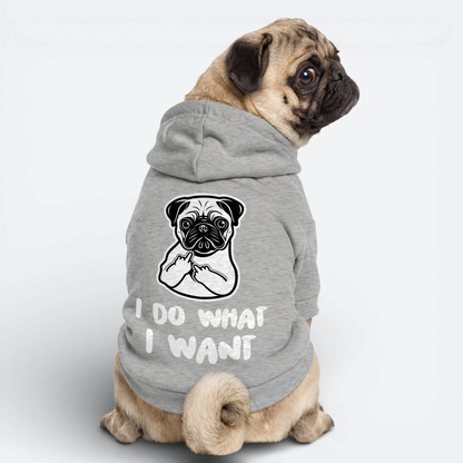 Goose - Pug Cotton Hoodie