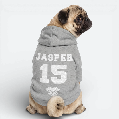 Jasper - Personalized Pug Cotton Hoodie
