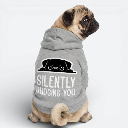 Everett - Pug Cotton Hoodie