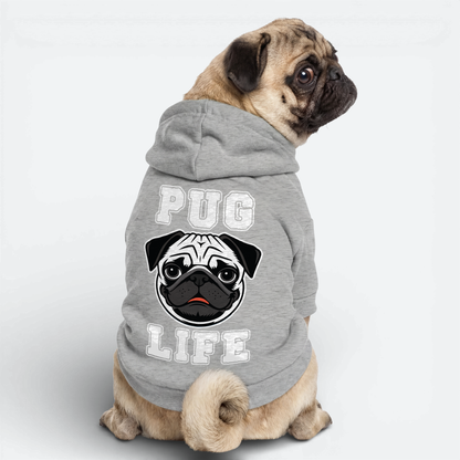 Belle - Pug Cotton Hoodie