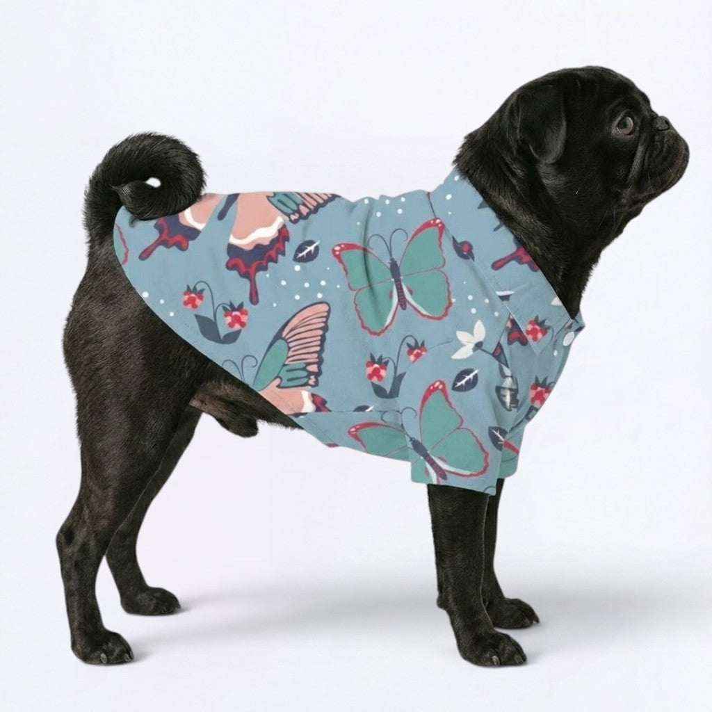 Zara - Pug Hawaiian Shirt