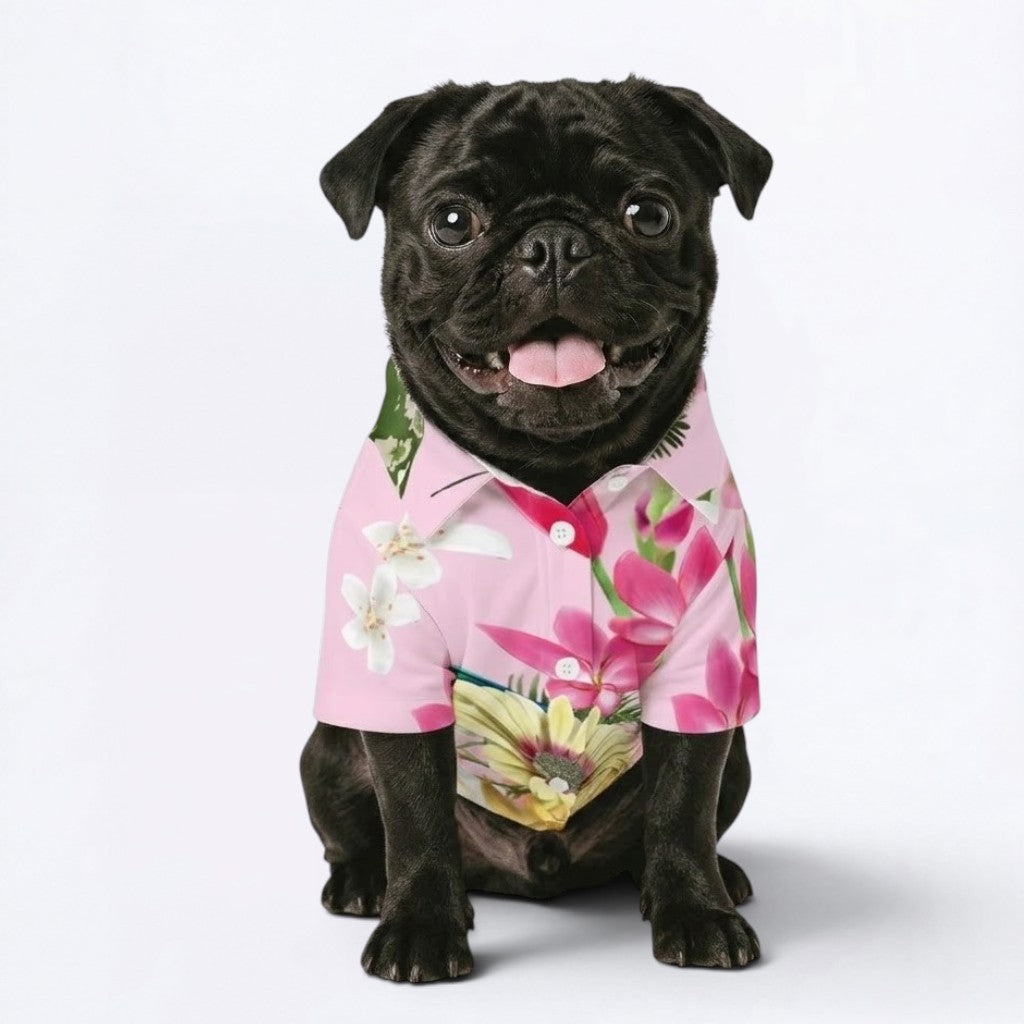 Peanut - Pug Hawaiian Shirt