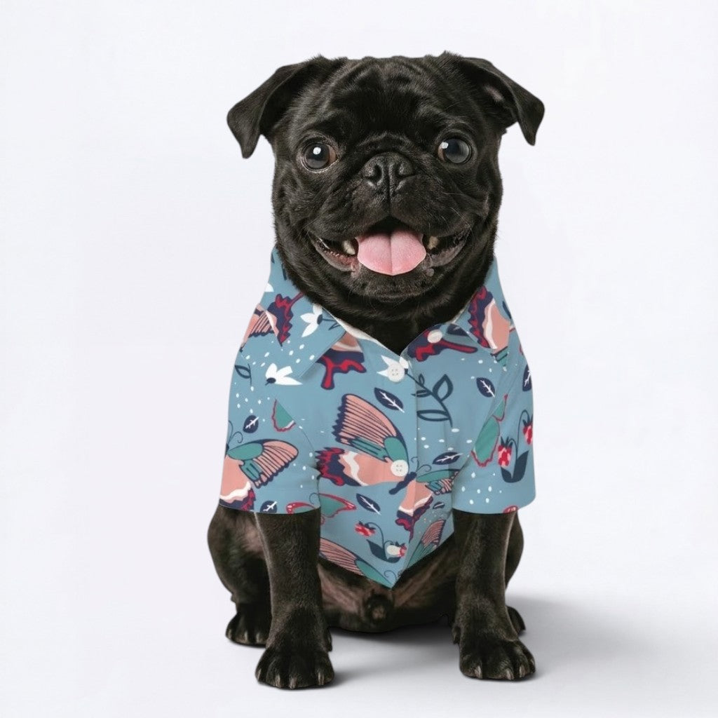 Zara - Pug Hawaiian Shirt