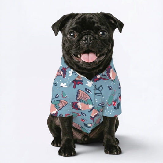 Zara - Pug Hawaiian Shirt