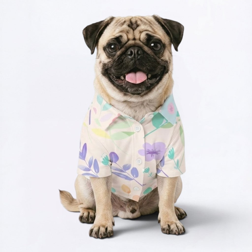 Enzo - Pug Hawaiian Shirt