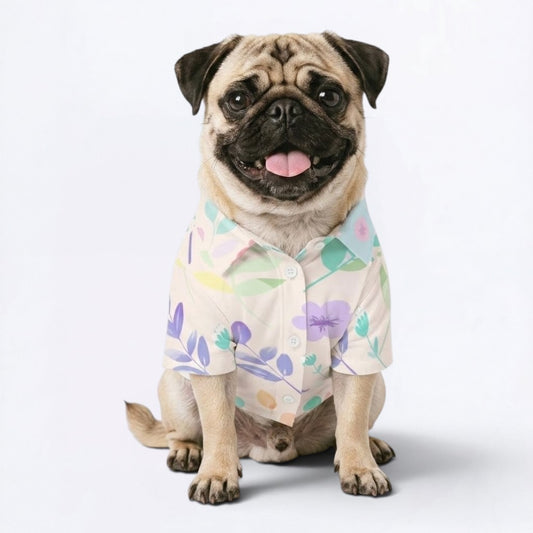 Enzo - Pug Hawaiian Shirt