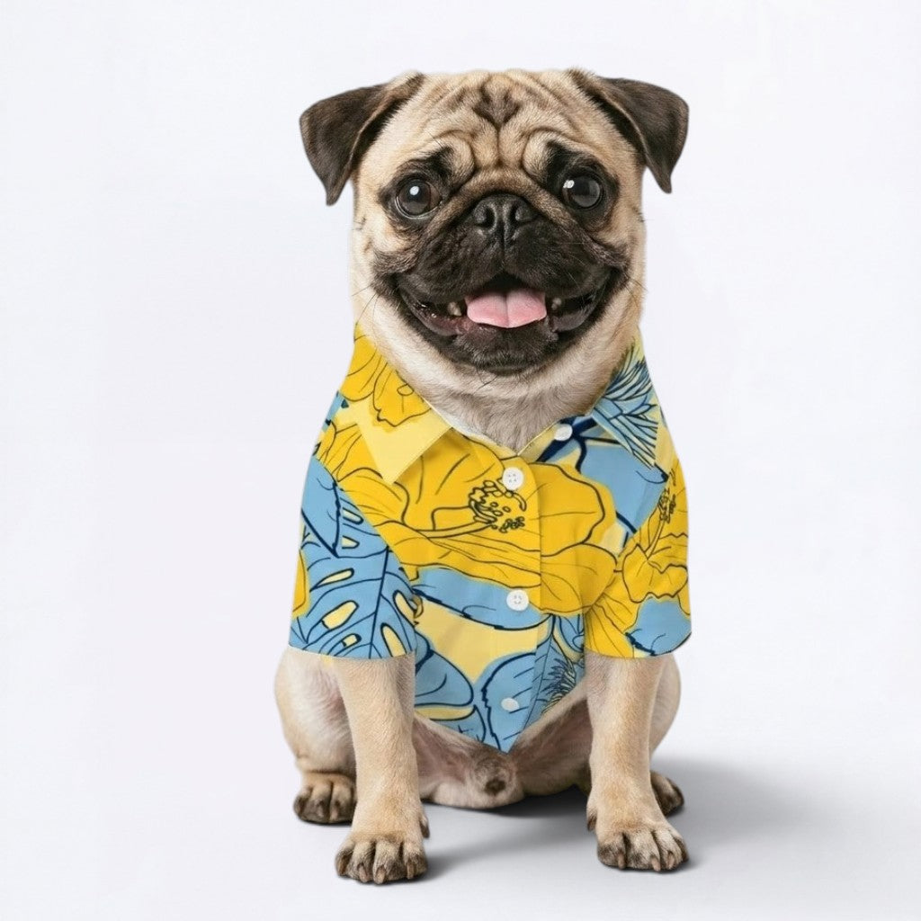 Teddy - Pug Hawaiian Shirt