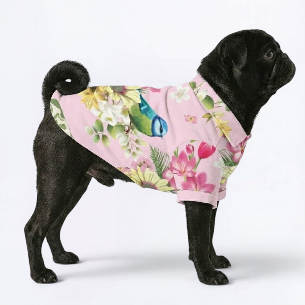 Peanut - Pug Hawaiian Shirt
