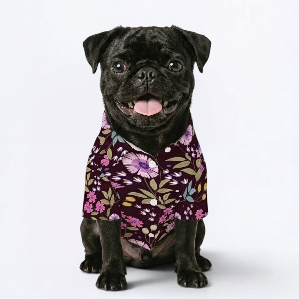 Lola - Pug  Hawaiian Shirt
