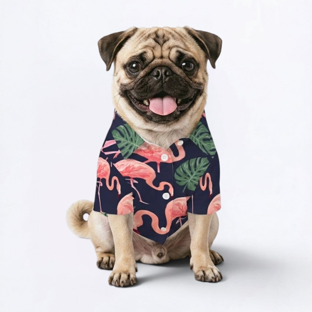 Bear - Pug Hawaiian Shirt