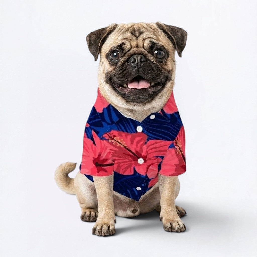 Millie - Pug Hawaiian Shirt