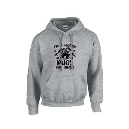 Appolo  - Pug Lover Hoodie – Essential Unisex Cotton Sweatshirt