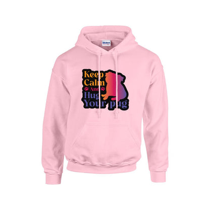 Blue  - Pug Lover Hoodie – Essential Unisex Cotton Sweatshirt