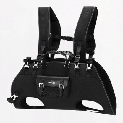 LiftEase Pug Backpack Carrier - Adjustable Support Harness Dog Carrier