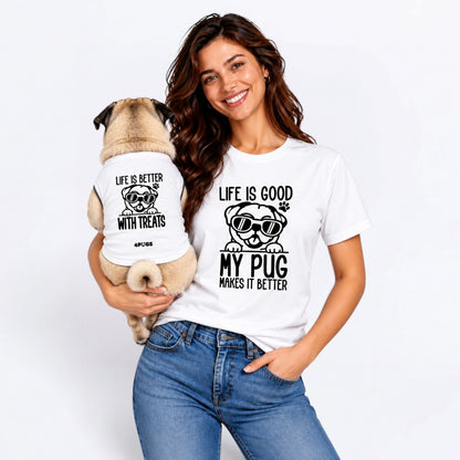 Max - Matching Owner T-Shirt | Unisex Cotton Tee for Dog Lovers