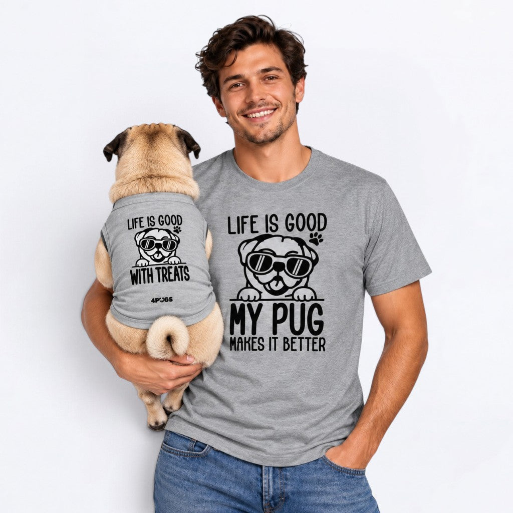 Max - Matching Owner T-Shirt | Unisex Cotton Tee for Dog Lovers