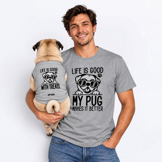 Max - Matching Owner T-Shirt | Unisex Cotton Tee for Dog Lovers
