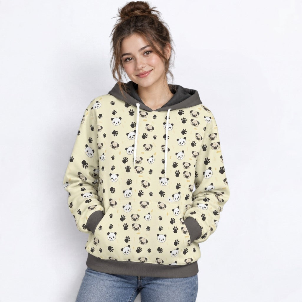 Freya - Matching Dog & Owner Hoodie Set – All-Over Print human Sweatshirt