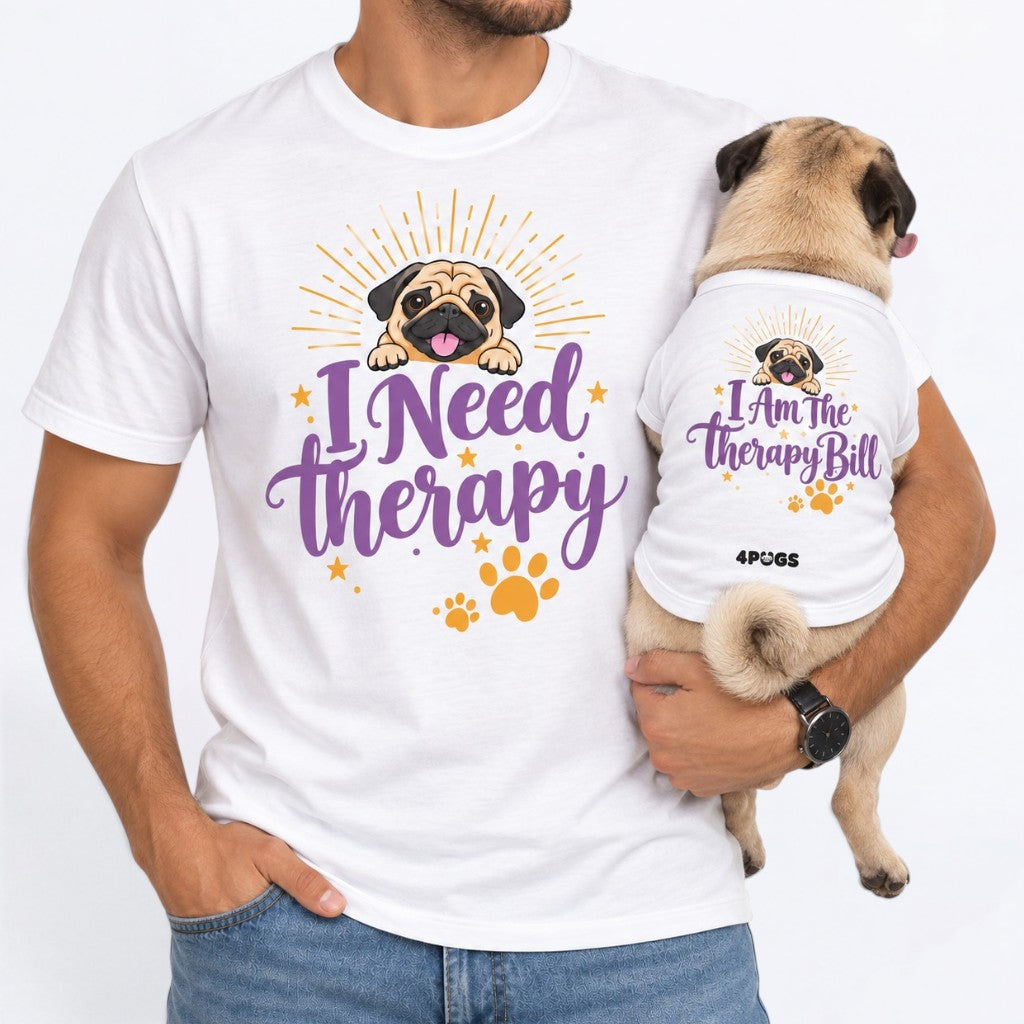 Zuko - Matching Dog T-Shirt | Breathable Pug Tee 