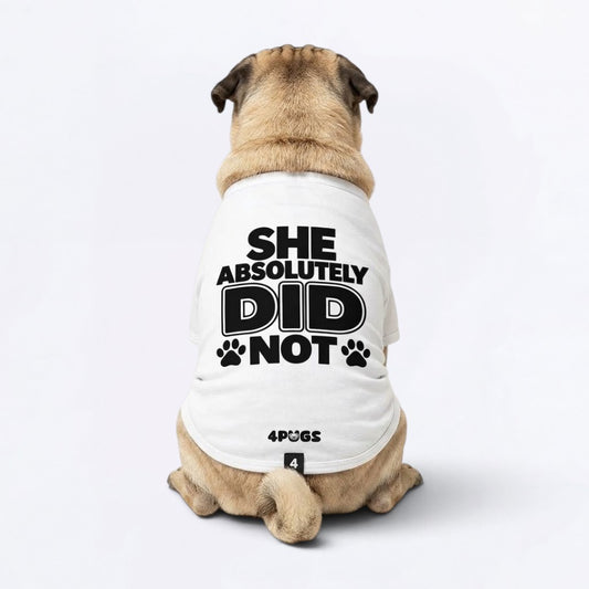 Mia  - Matching Dog T-Shirt | Breathable Pug Tee 