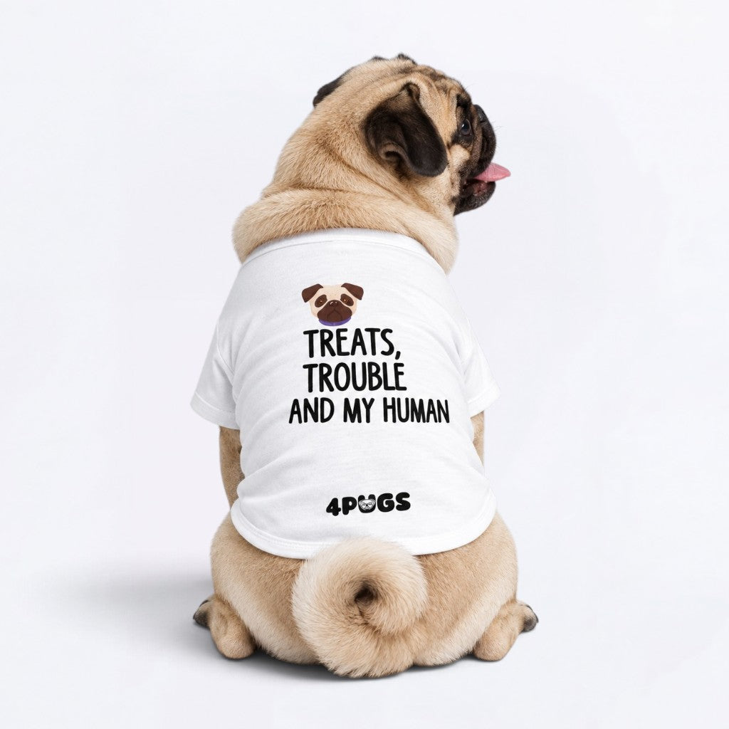 Atlas - Matching Dog T-Shirt | Breathable Pug Tee 