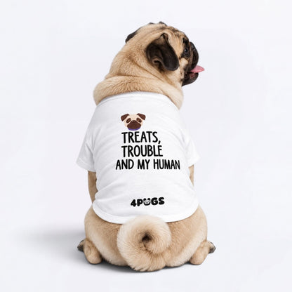 Atlas - Matching Dog T-Shirt | Breathable Pug Tee 