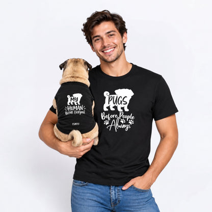 Alfie - Matching Owner T-Shirt | Unisex Cotton Tee for Dog Lovers