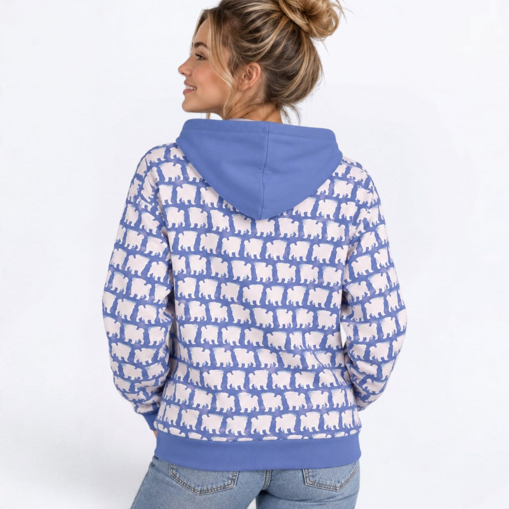 Blossom - Matching Dog & Owner Hoodie Set – All-Over Print human Sweatshirt