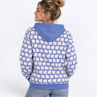 Blossom - Matching Dog & Owner Hoodie Set – All-Over Print human Sweatshirt