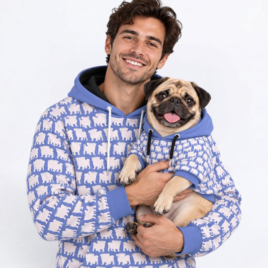 Blossom - Matching Dog & Owner Hoodie Set – All-Over Print human Sweatshirt