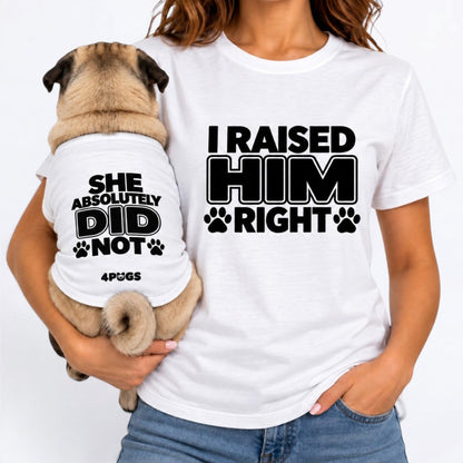 Mia - Matching Owner T-Shirt | Unisex Cotton Tee