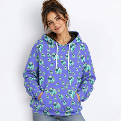 Gigi - Matching Dog & Owner Hoodie Set – All-Over Print human Sweatshirt