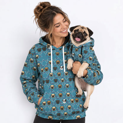Tank - Matching Dog & Owner Hoodie Set – All-Over Print human Sweatshirt