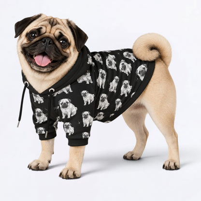 Cash - Matching Dog & Owner Hoodie Set – All-Over Print dog Sweatshirt
