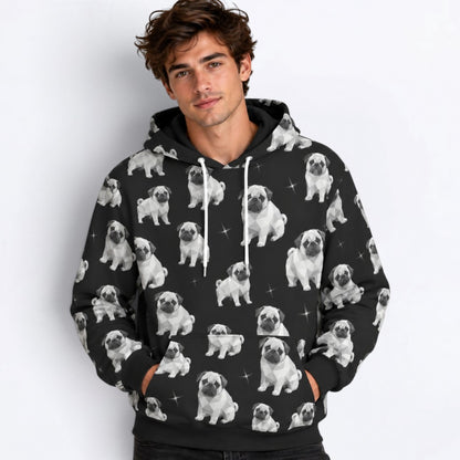 Cash - Matching Dog & Owner Hoodie Set – All-Over Print human Sweatshirt