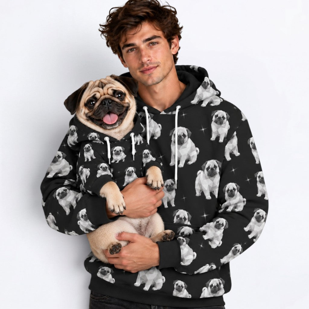 Cash - Matching Dog & Owner Hoodie Set – All-Over Print human Sweatshirt