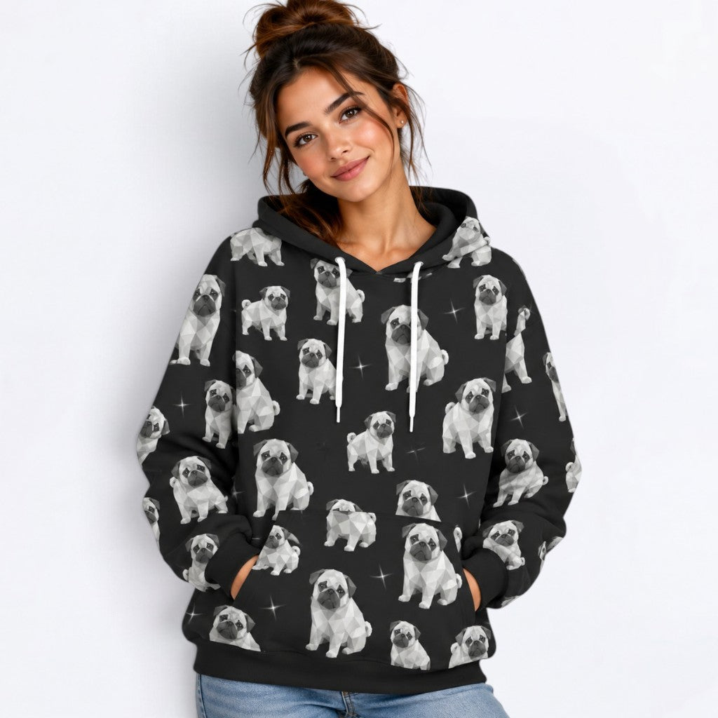 Cash - Matching Dog & Owner Hoodie Set – All-Over Print human Sweatshirt