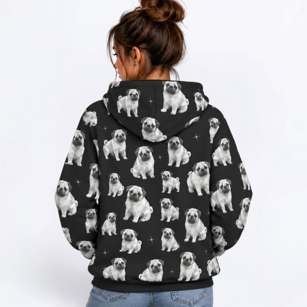 Cash - Matching Dog & Owner Hoodie Set – All-Over Print human Sweatshirt
