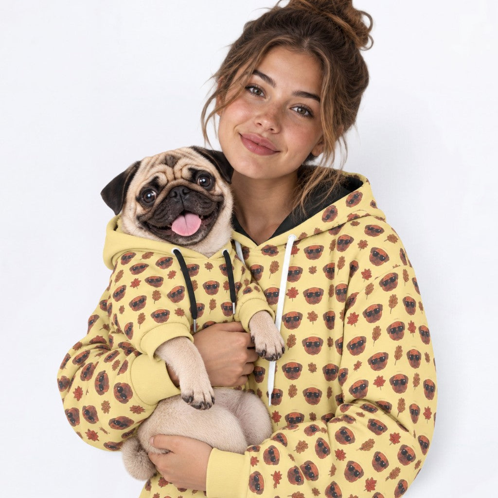 Ember - Matching Dog & Owner Hoodie Set – All-Over Print dog Sweatshirt